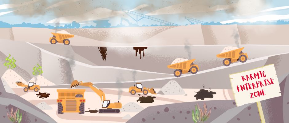 Is Earth a Karmic Enterprise Zone?